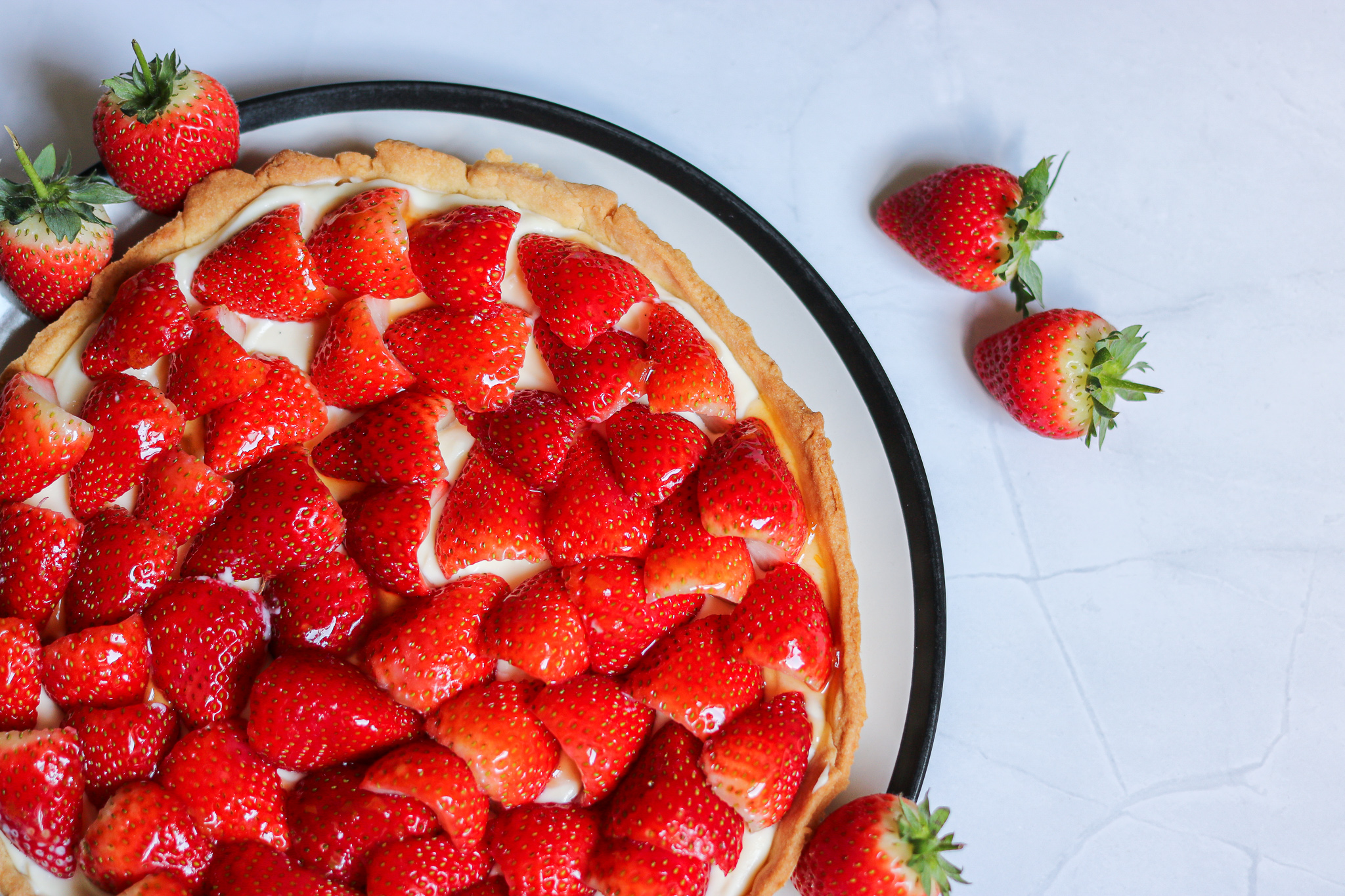 Fresh Strawberry Tart Recipe