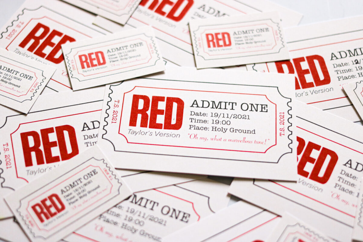 how to throw a Red (Taylor's Version) party